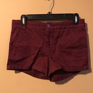 Maroon Shorts